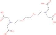 Ethylene glycol-O,O'-bis(2-aminoethyl)-N,N,N',N'-tetraacetic acid