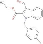 Ethyl 1-(4-fluorobenzyl)-3-formyl-1H-indole-2-carboxylate