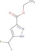 Ethyl 3-(difluoromethyl)-1H-pyrazole-5-carboxylate