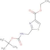 Ethyl 2-((tert-butoxycarbonylamino)methyl)thiazole-4-carboxylate