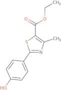 Ethyl 2-(4-hydroxyphenyl)-4-methylthiazole-5-carboxylate