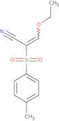 3-ethoxy-2-((4-methylphenyl)sulfonyl)prop-2-enenitrile