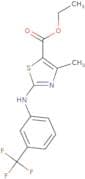 Ethyl 3-((3-(trifluoromethyl)phenyl)amino)-5-methyl-2,4-thiazolecarboxylate