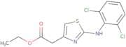 Ethyl 2-(4-(2,6-dichlorophenylamino)-3,5-thiazolyl)acetate