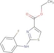 Ethyl 4-((2-fluorophenyl)amino)-3,5-thiazolecarboxylate