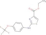 Ethyl 4-((4-(trifluoromethoxy)phenyl)amino)-3,5-thiazolecarboxylate