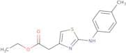 ethyl 2-(4-(4-methylphenylamino)-3,5-thiazolyl)acetate