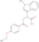 4-(4-Ethoxyphenyl)-2-(1-methylindol-3-yl)-4-oxobutanoic acid