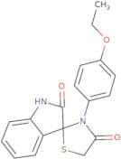 3-(4-ethoxyphenyl)spiro[1,3-thiazolidine-2,3'-indoline]-4,7-dione