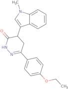 3-(4-ethoxyphenyl)-5-(1-methylindol-3-yl)-1H,4H,5H-1,2-diazin-6-one