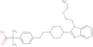 4-[2-[4-[1-(2-Ethoxyethyl)-1H-benzimidazol-2-yl]-1-piperidinyl]ethyl]-a,a-dimethylbenzeneacetic ac…