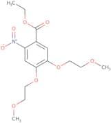 Ethyl 4,5-bis(2-methoxyethoxy)-2-nitrobenzoate