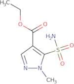 Ethyl 1-methyl-5-sulfamoylpyrazole-4-carboxylate
