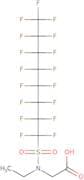 N-Ethyl-N-[(heptadecafluorooctyl)sulphonyl]glycine