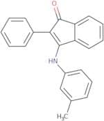 3-((3-methylphenyl)amino)-2-phenylinden-1-one
