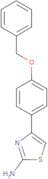 4-[4-(Benzyloxy)phenyl]-1,3-thiazol-2-amine