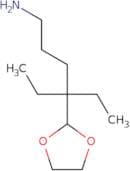 4-(1,3-Dioxolan-2-yl)-4-ethylhexan-1-amine