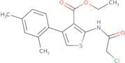 Ethyl 2-(2-chloroacetamido)-4-(2,4-dimethylphenyl)thiophene-3-carboxylate