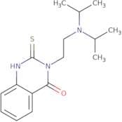 3-{2-[Bis(propan-2-yl)amino]ethyl}-2-sulfanyl-3,4-dihydroquinazolin-4-one