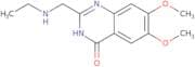 2-[(Ethylamino)methyl]-6,7-dimethoxy-3,4-dihydroquinazolin-4-one