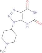 3-(1-Methylpiperidin-4-yl)-3H-[1,2,3]triazolo[4,5-d]pyrimidine-5,7(4H,6H)-dione
