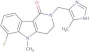 6-Fluoro-5-Methyl-2-[(5-Methyl-1H-Imidazol-4-Yl)Methyl]-2,3,4,5-Tetrahydro-1H-Pyrido[4,3-b]Indol-1…