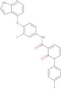 1-(4-Fluorophenyl)-N-[3-fluoro-4-(1H-pyrrolo[2,3-b]pyridin-4-yloxy)phenyl]-1,2-dihydro-2-oxo-3-pyr…