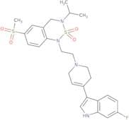 1-{2-[4-(6-Fluoro-1H-Indol-3-Yl)-3,6-Dihydro-1(2H)-Pyridinyl]Ethyl}-3-Isopropyl-6-(Methylsulfonyl)…