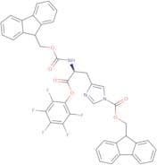 Fmoc-His(Fmoc)-OPfp