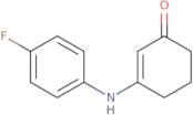 3-[(4-Fluorophenyl)amino]cyclohex-2-en-1-one