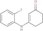3-[(2-Fluorophenyl)amino]cyclohex-2-en-1-one