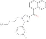 (5-(3-Fluorophenyl)-1-pentyl-1H-pyrrol-3-yl)(naphthalen-1-yl)methanone