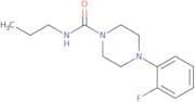 (4-(2-Fluorophenyl)piperazinyl)-N-propylformamide