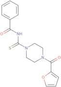 N-((4-(2-Furylcarbonyl)piperazinyl)thioxomethyl)benzamide