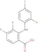2-(2-Fluoro-4-iodoanilino)-3,4-difluorobenzoic acid