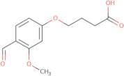 4-(4-Formyl-3-methoxyphenoxy)butanoic acid