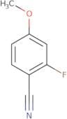 2-Fluoro-4-methoxybenzonitrile