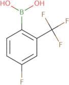 4-Fluoro-2-(trifluoromethyl)phenylboronic acid