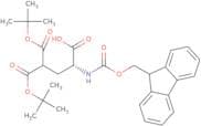 1,1-Bis(1,1-dimethylethyl) (3R)-3-[[(9H-fluoren-9-ylmethoxy)carbonyl]amino]-1,1,3-propanetricarbox…