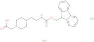 4-[2-(Fmoc-amino)ethyl]-1-piperazineacetic acid dihydrochloride