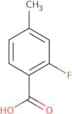 2-Fluoro-4-methylbenzoic acid