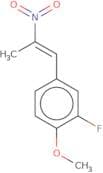 3'-Fluoro-4'-methoxy-beta-methyl-beta-nitrostyrene