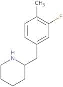 2-(3-Fluoro-4-methylbenzyl)piperidine