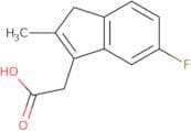 (5-Fluoro-2-methyl-1H-inden-3-yl)acetic acid