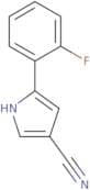 5-(2-Fluorophenyl)-1H-pyrrole-3-carbonitrile
