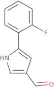 5-(2-Fluorophenyl)-1H-pyrrole-3-carboxaldehyde