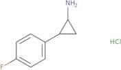 [2-(4-Fluorophenyl)cyclopropyl]amine hydrochloride