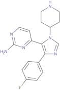 4-[4-(4-Fluorophenyl)-1-(4-piperidinyl)-1H-imidazol-5-yl]-2-pyrimidinamine