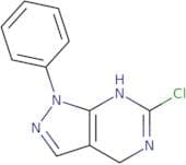 6-Chloro-1-phenyl-1H,4H,5H-pyrazolo[3,4-d]pyrimidine
