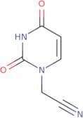 2-(2,4-Dioxo-1,2,3,4-tetrahydropyrimidin-1-yl)acetonitrile